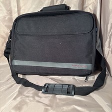 Vintage Kensington Traveler Notebook Laptop Carry Case Ballistic Nylon K64070A picture
