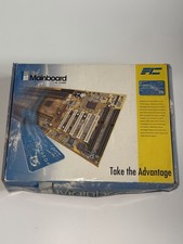 NEW OPEN BOX Vintage FIC VA-503+ Legendary Super Socket 7 Motherboard AGP picture