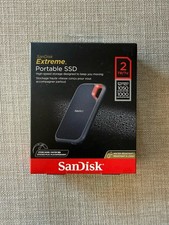 SanDisk 2TB Extreme Portable SSD SDSSDE61-2T00-G25, Black, 1050mb/S Read picture