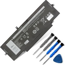 50Wh 47XV3 Laptop Battery Replacement for Dell Latitude 9330 2 in 1 Latitude picture