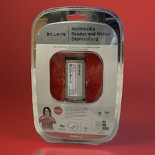Belkin Multimedia Reader Writer Express Card # F5U213 NOS- SEALED Vintage 2005 picture