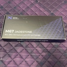 Wireless White XVX M67 Jadestone 65% QMK /Via Keyboard With IMD Keycaps Keyboard picture