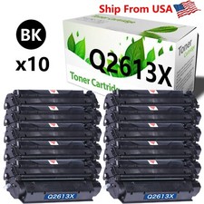 10 PK Q2613X 13X Black High Cap Toner Cartridge For Laser Jet 1300n picture