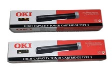 2 X Original Toner OKI OkiPage 10 10I 10EX 12 12N 12I 12EX / 40433203 Type 5 picture