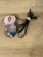 Hello Kitty Wired USB Optical Mouse Scroll Wheel Pink/Blue Tested and Works picture