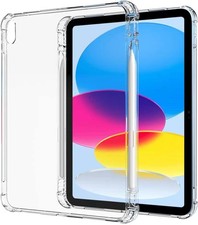 Case for iPad 11th Generation 11 inch 2025, Transparent Slim Soft TPU with Penci picture