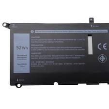 Laptop Battery 52Wh DXGH8 0DXGH8 Battery For Dell XPS 13 9370 9380 Latitude 3301 picture