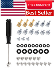 46PCS NVME M.2 SSD Mounting Screws M.2 SSD Screw Kit for Asus Gigabyte ASRock.. picture