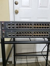 Lot of 2 Avaya Nortel 2526T 24-Port Ethernet Routing Switch AL2515A01-E6 Tested picture