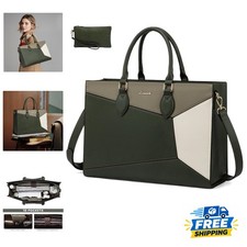 Spacious 15.6 Inch Women’s Laptop Tote Bag with Clutch – Ideal for Professionals picture