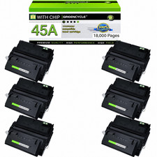 6PK Q5945A BK Toner Cartridge Fits For HP 45A M4345xm 4345mfp 4345xm High Yield picture