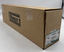 PANDUIT DPA486X88TGY DP6 CAT 6A 10GIG 48 PORT ANGLED PATCH PANEL picture
