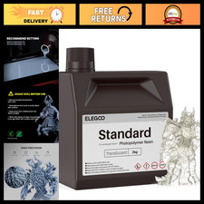 Translucent 3D Printer Resin 2000g for High Detail Printing - Standard Quality picture