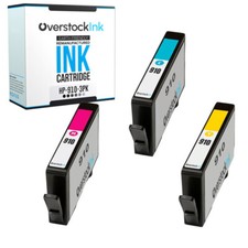 3PK HP 910 Color Ink Cartridges fits HP OfficeJet Pro 8024e, 8025, 8025e, 8026 picture