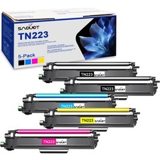 TN223 TN-223 Toner Cartridge Replacement for Brother TN 223 5PK HL-L3290CDW KCMY picture
