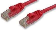 4-PACK Lynn ElectronicsCAT6  CAT6-25-RDB 25 Feet Booted Patch Cable Red picture