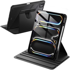 JETech Rotating Case for iPad Pro 13-Inch M5/M4 (2025/2024) with Pencil Holder picture