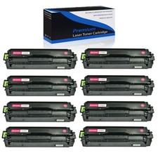 8 Magenta CLT-M504S 504S Toner for Samsung CLT-504S SL-C1860FW CLX-4195F CLP-415 picture