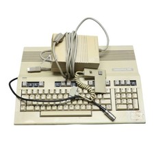 Commodore 128 C128 Personal Computer Keyboard and Power supply AS IS Parts Repai picture