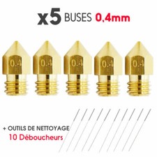 x5 Brass Nozzle Nozzle 0.4mm for Craftbot XL/Craftbot Plus 3D Printer +Tools picture