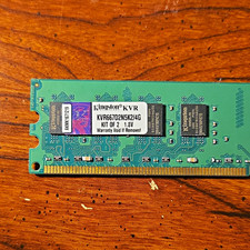 Kingston 2GB DDR2-667 PC2-5300 240-Pin Desktop RAM Memory KVR667D2N5K2/4G picture