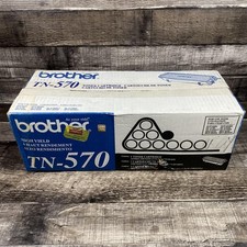 Brother TN-570 Black High Yield Toner Cartridge Genuine OEM Made Japan Printer picture