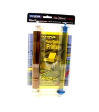 OLYMPUS P-400 Ribbon Kit Glossy 200861 Print 50 Sheets P-RBM 10/03 Camedia picture