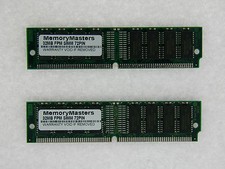 64MB (2X32MB) MEMORY 8X32 72PIN NON PARITY FPM 60NS 5V RAM SIMM picture