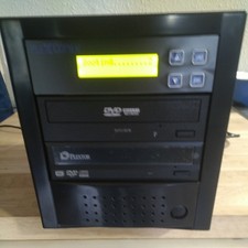 PlexCopier 24X 1 to 1 CD DVD M-Disc Supported Duplicator Copier Tower picture