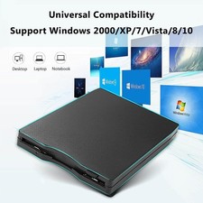 USB 2.0 3.5 inch Portable External Floppy Disk Drive 1.44Mb Reader FDD PC Laptop picture