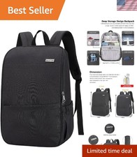 Deep Storage Laptop Backpack Business Anti-theft Backpacks[Water Resistant] C... picture