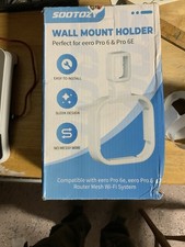 Sootozy 3-Pack Wall Mount Holder for eero Pro 6 & Pro 6E — New/Unused-105I  picture