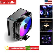 CPU Cooler Gamma A40 ARGB 133mm Compact Tower 100mm PWM Fan for Intel AMD picture
