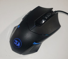 Redragon Model #S101-5 Wired USB Optical Gaming Mouse Black Tested Working picture