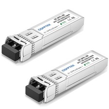 QSFPTEK 10GBASE-ZR SFP Module, SFP+ 10GBASE-ZR/ZW 1550nm x 2, SMF 10G 80KM picture