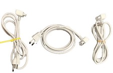 Lot of 3 Volex/Apple APC7Q AC Power Cord 2.5A 125V E62405SP for Apple Macbook picture