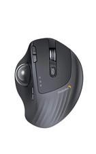 Wireless Trackball Mouse, EM01 NL Ergonomic Bluetooth Rollerball Thumb Rechar... picture