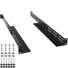 Universal 1U Server Rack Mount Rails 4-Post Post Server Rack Shelf Rails picture