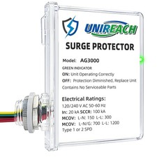 HVAC Surge Protector 120/240V AC Whole House AC Unit Furnace Mini Split picture