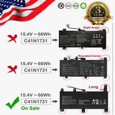C41N1731 C41N1731-2 Battery for ASUS GL504 GL504GM GL504GS ROG Strix GL504GW picture