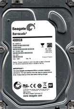 ST4000DM000 P/N: 1F2168-568 F/W: CC51 S/N: Z3005 4TB JAN 2013 THAILAND SEAGATE picture
