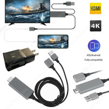 1080P HDMI Mirroring AV Cable Phone to TV HDTV Adapter For iPhone iPad Android picture