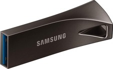 Samsung Bar Plus 64Gb - 300Mb/s Usb 3.1 Flash Drive Champagne Silver picture