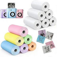 Kids Camera Paper Roll Refill for Kids Camera Instant Print BPA 12pk picture