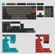 Dolch Keycaps Black Gray Blue Red Doubleshot ABS Classic Dolch Keycap Set picture