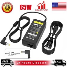 19V 3.42A 65W AC Adapter For Acer SB220Q SA230 IPS LED Monitor Power Supply Cord picture