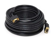 Super VGA M/F Cable - 50 Feet  W/ Ferrites For In-Wall Installation | CL2 Rated picture