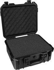 Hard Case, 13.6 x 11.4 x 6 Inch Portable Weather Waterproof Protective Camera Ca picture