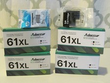 Replacement Adoccur Printer Cartridge Ink 61XL Compatible with HP Printers  lot picture