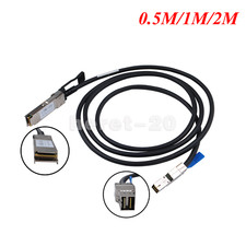 12Gbps QSFP SFF 8436 to Mini SAS SFF 8644 External Mini SAS Cable 0.5M/1M/2M picture